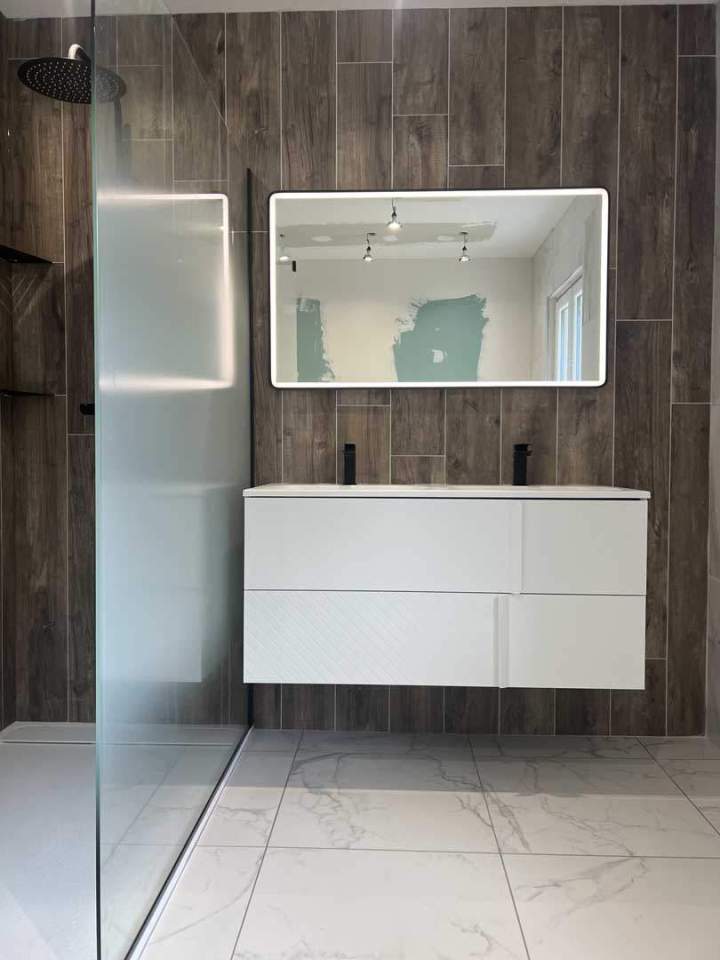 Modernisation de salle de bain Voiron